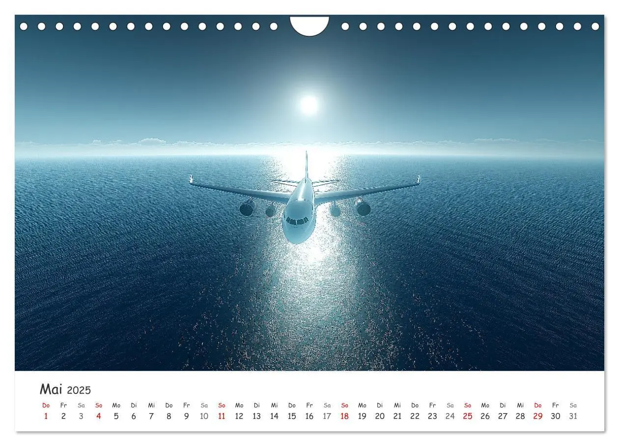 Bild: 9783457214046 | Flugzeugkalender - Die schönsten Passagiermaschinen (Wandkalender...
