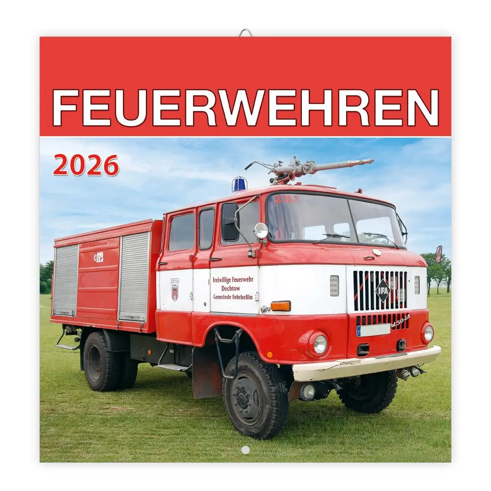 Cover: 9783988024046 | Trötsch Broschürenkalender Feuerwehren 2026 | Wandplaner | KG | XXIV