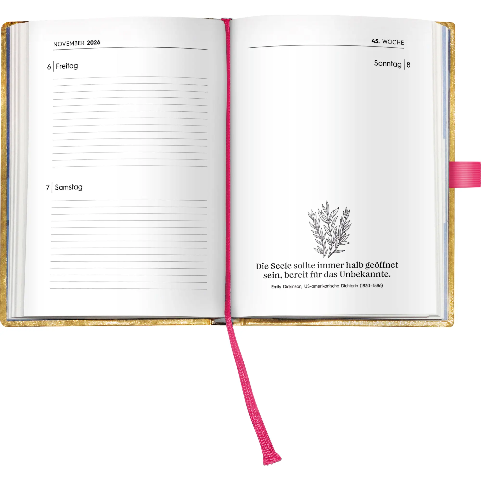 Bild: 4069095004146 | Brigitte Goldkalender 2026 - Buchkalender - Taschenkalender -...