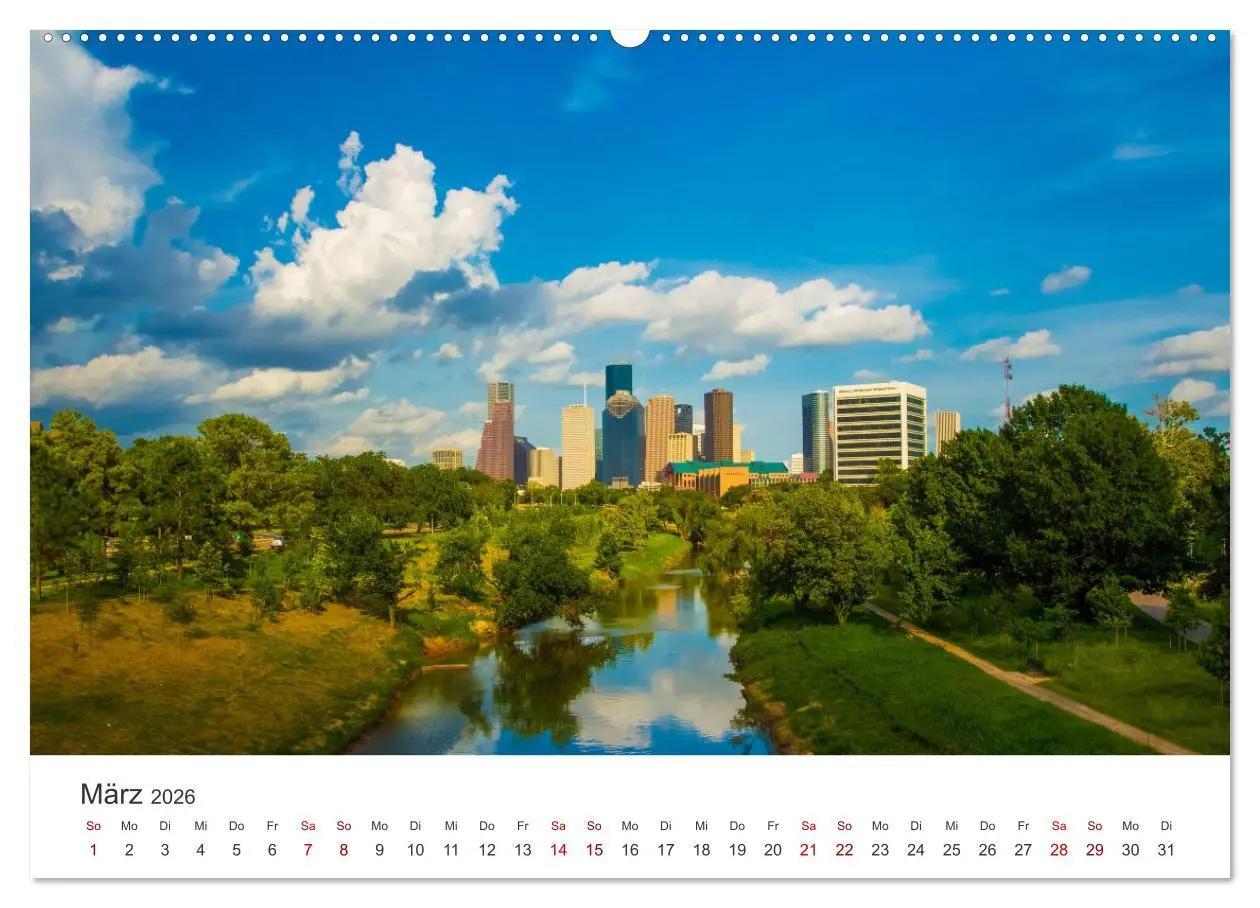 Bild: 9783457444146 | Houston - Space City (hochwertiger Premium Wandkalender 2026 DIN A2...