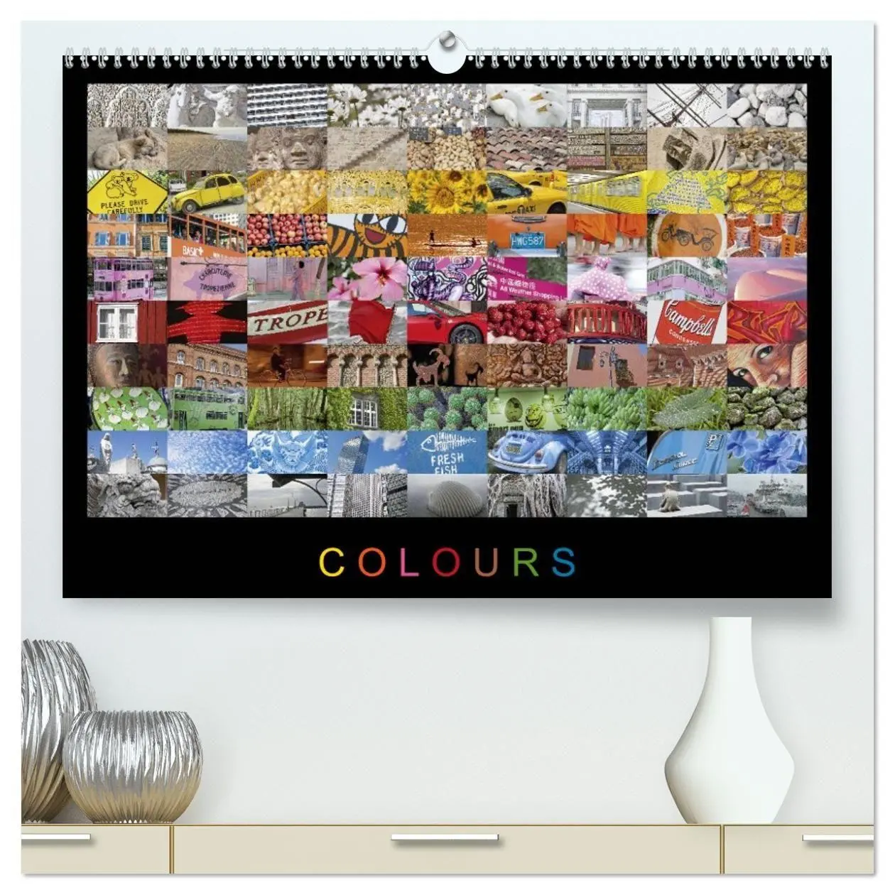 Cover: 9783594204146 | Colours (hochwertiger Premium Wandkalender 2027 DIN A2 quer),...