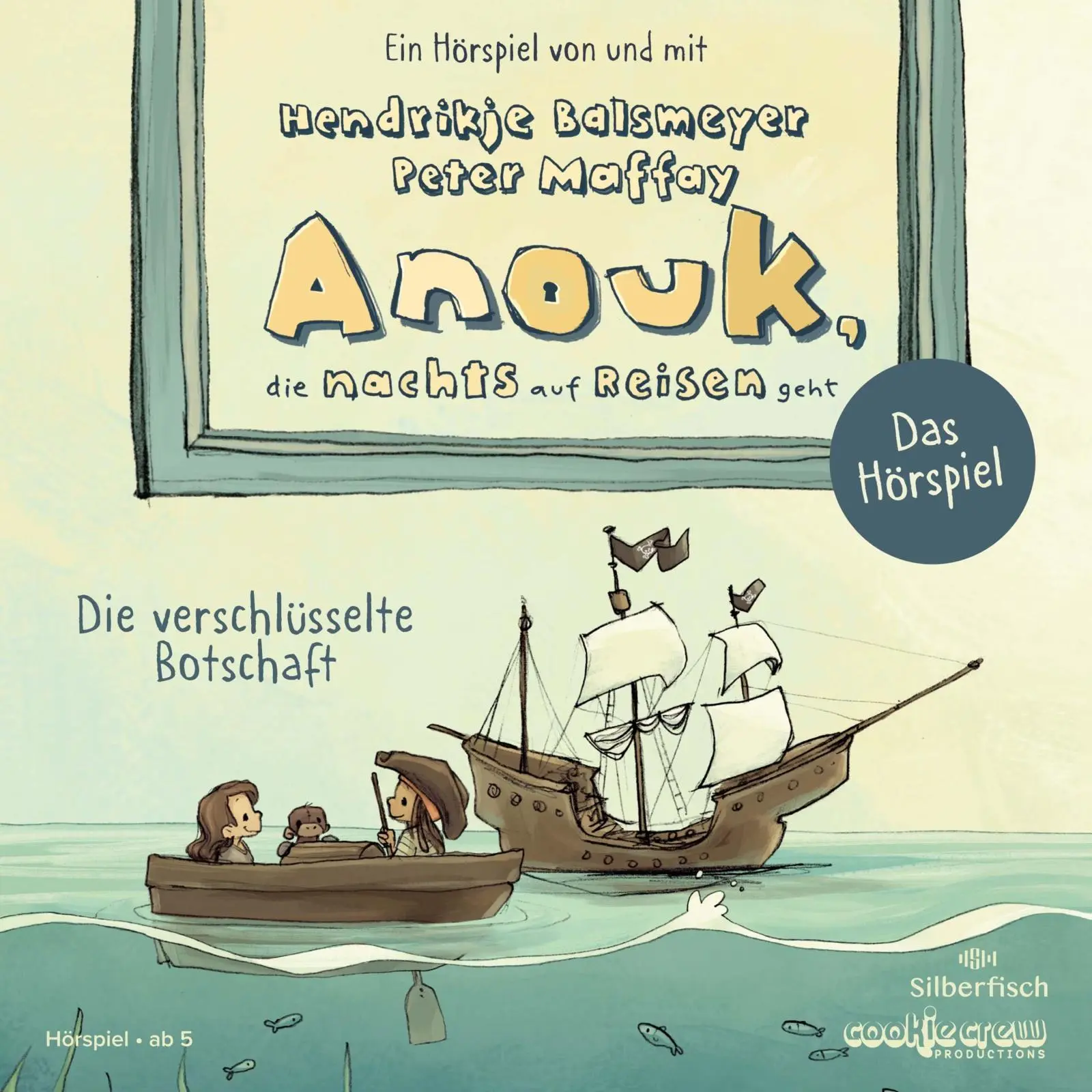 Cover: 9783745604146 | Anouk, die nachts auf Reisen geht. Die verschlüsselte Botschaft -...
