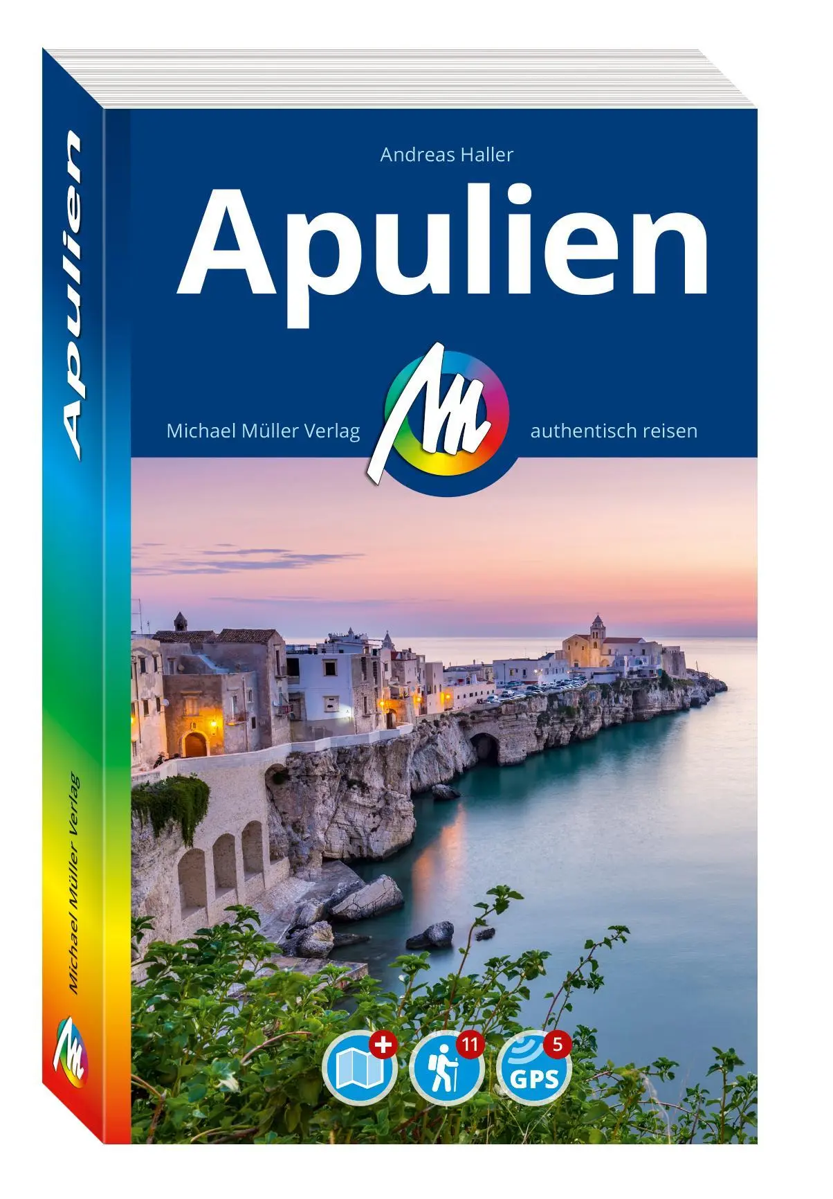 Cover: 9783966854146 | MICHAEL MÜLLER REISEFÜHRER Apulien | Andreas Haller | Taschenbuch