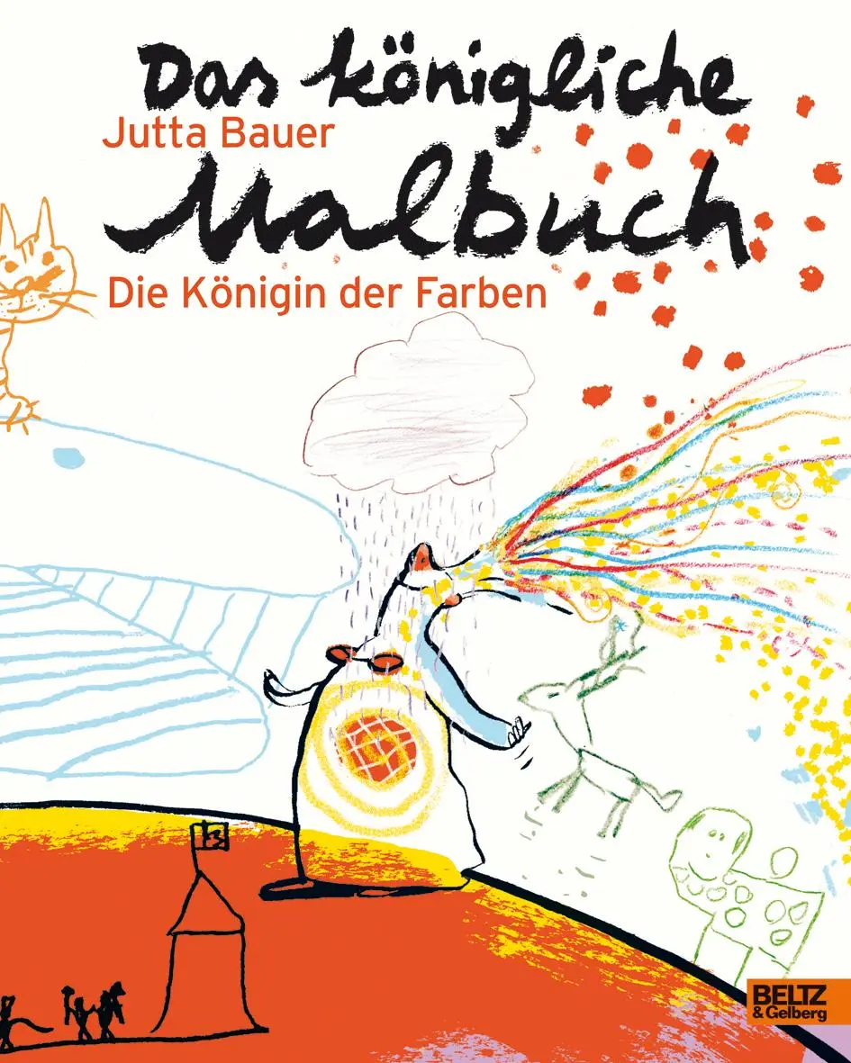Cover: 9783407794246 | Das königliche Malbuch | Die Königin der Farben | Jutta Bauer | Buch