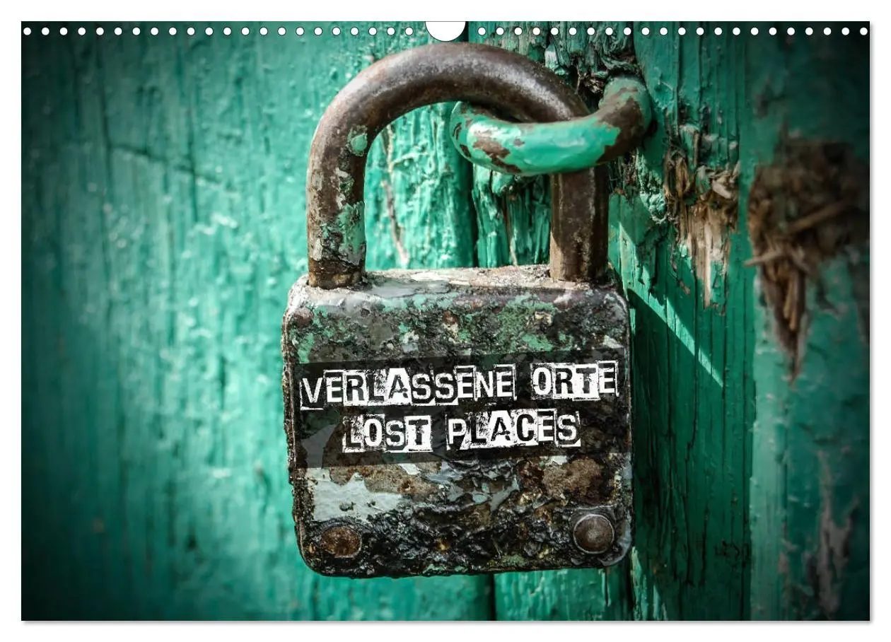 Cover: 9783435274246 | Verlassene Orte - Lost Places (Wandkalender 2025 DIN A3 quer),...