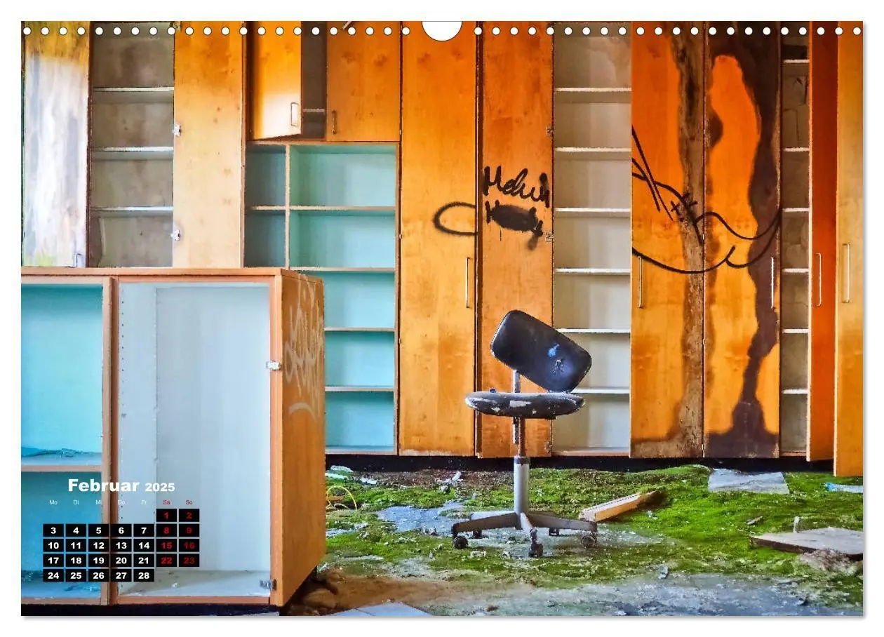 Bild: 9783435274246 | Verlassene Orte - Lost Places (Wandkalender 2025 DIN A3 quer),...