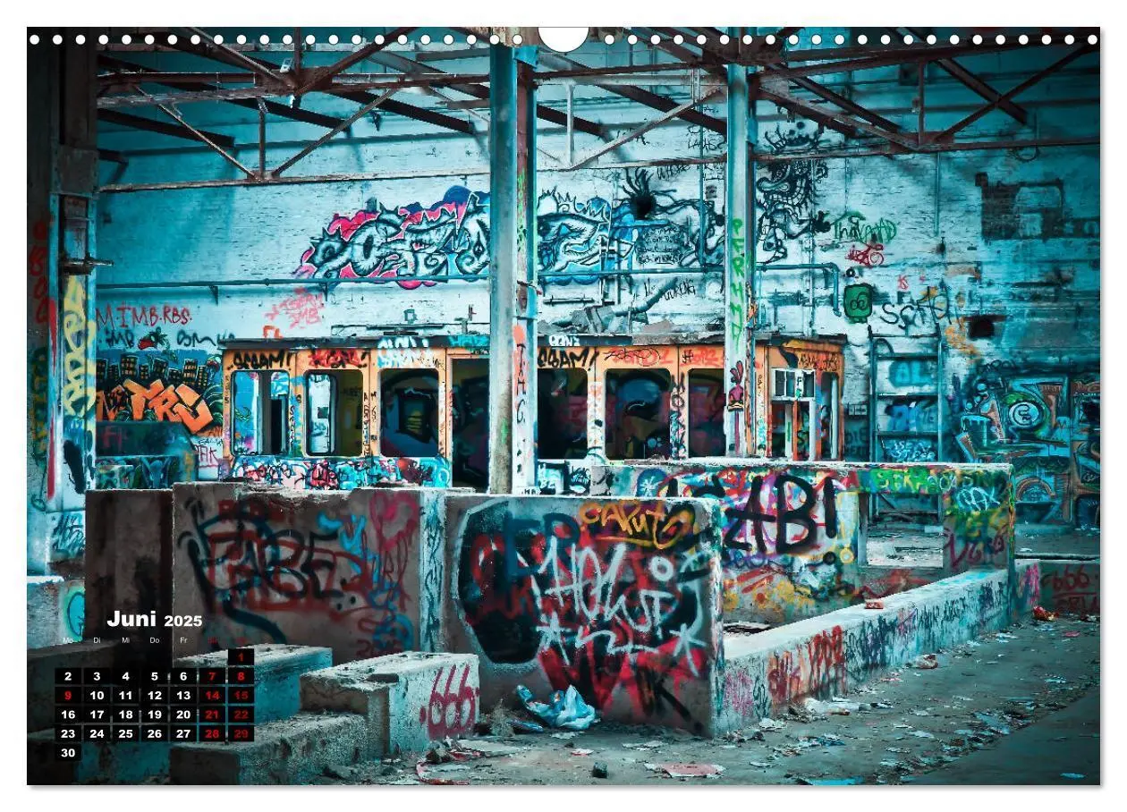 Bild: 9783435274246 | Verlassene Orte - Lost Places (Wandkalender 2025 DIN A3 quer),...