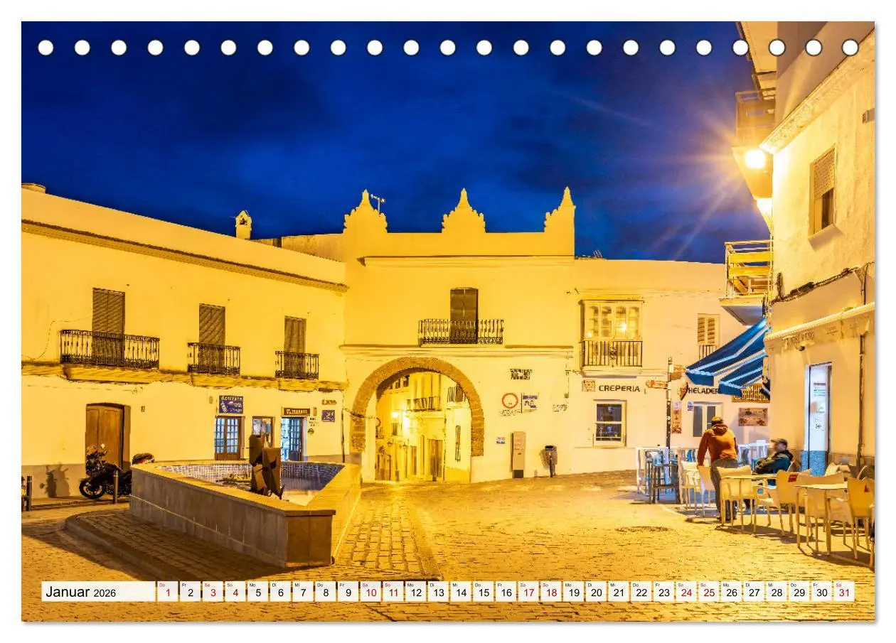Bild: 9783457434246 | Andalusien - Conil de la Frontera (Tischkalender 2026 DIN A5 quer),...