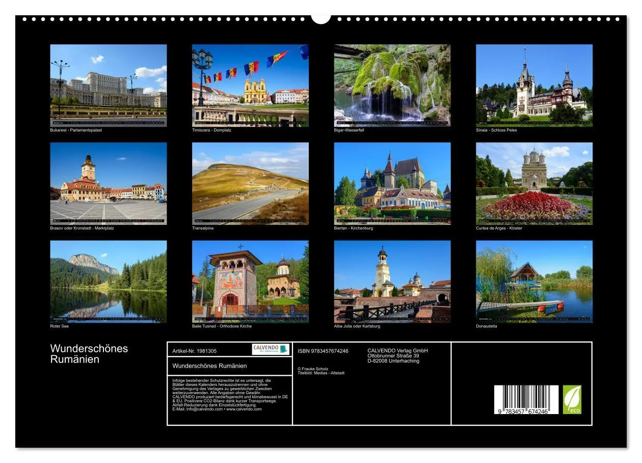 Bild: 9783457674246 | Wunderschönes Rumänien (hochwertiger Premium Wandkalender 2026 DIN...