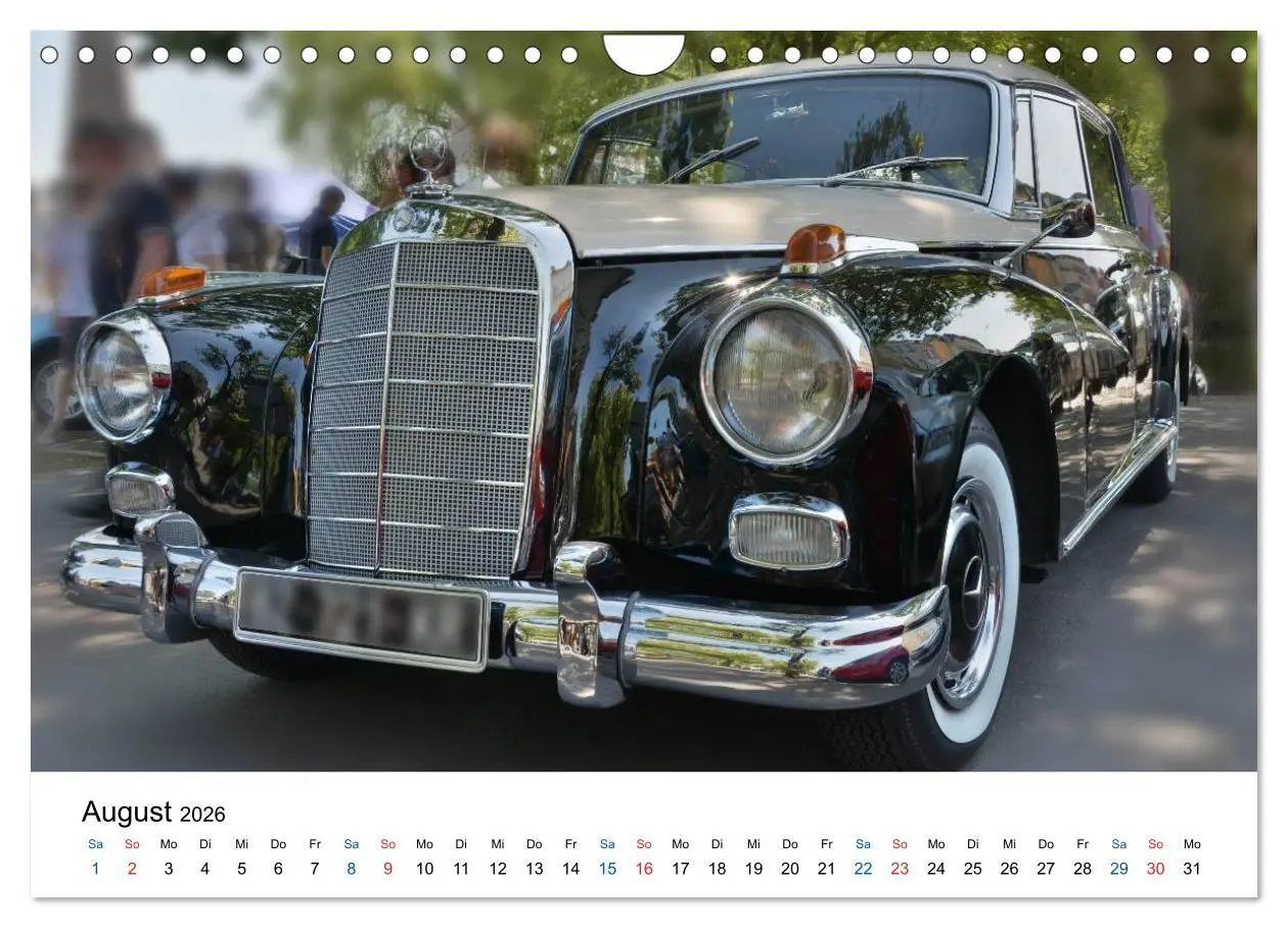 Bild: 9783516074246 | Oldtimer - Altes Blech in neuem Glanz (Wandkalender 2026 DIN A4...
