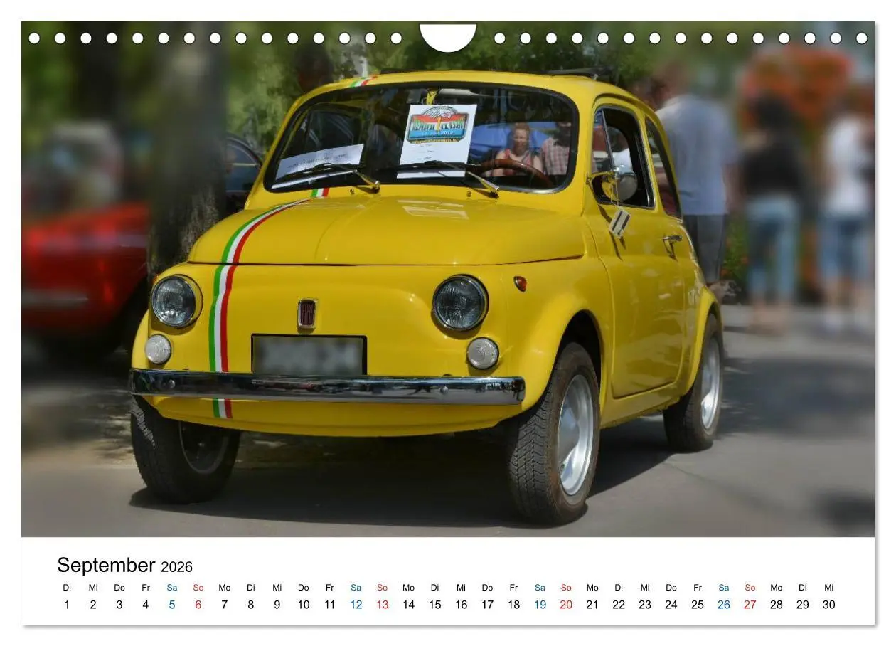 Bild: 9783516074246 | Oldtimer - Altes Blech in neuem Glanz (Wandkalender 2026 DIN A4...