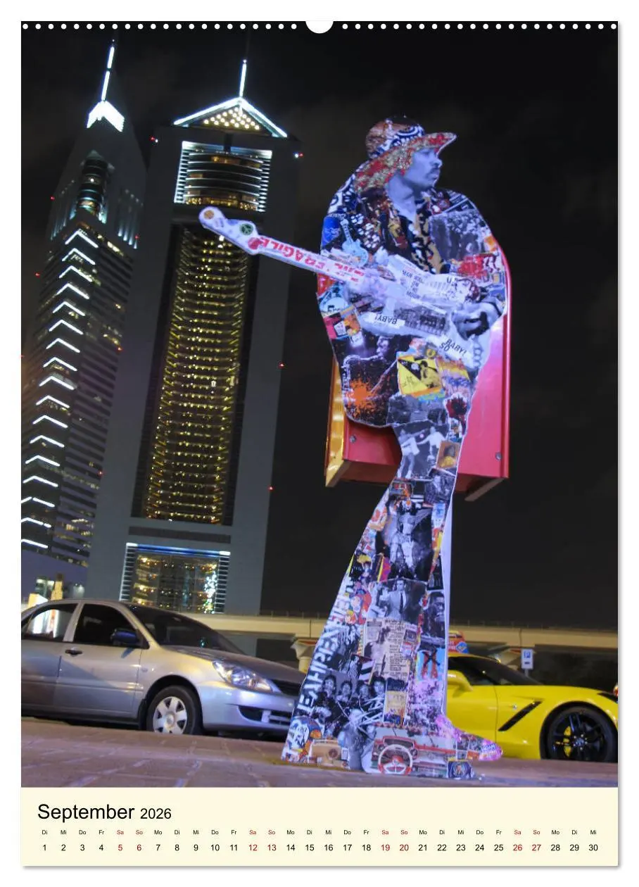 Bild: 9783516384246 | Flower Power in StreetArt (Wandkalender 2026 DIN A2 hoch), CALVENDO...