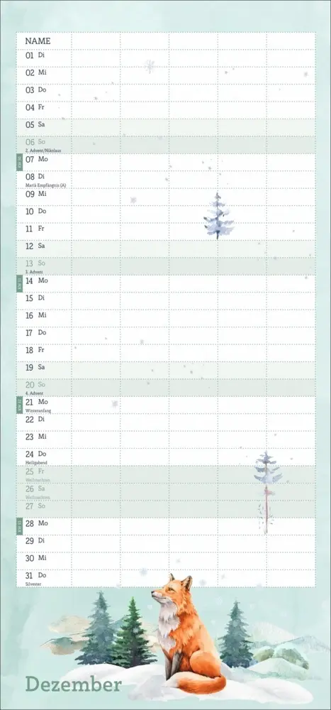 Bild: 9783756414246 | tm Tiere des Waldes Familienplaner 2026 | Kalender | 13 S. | Deutsch