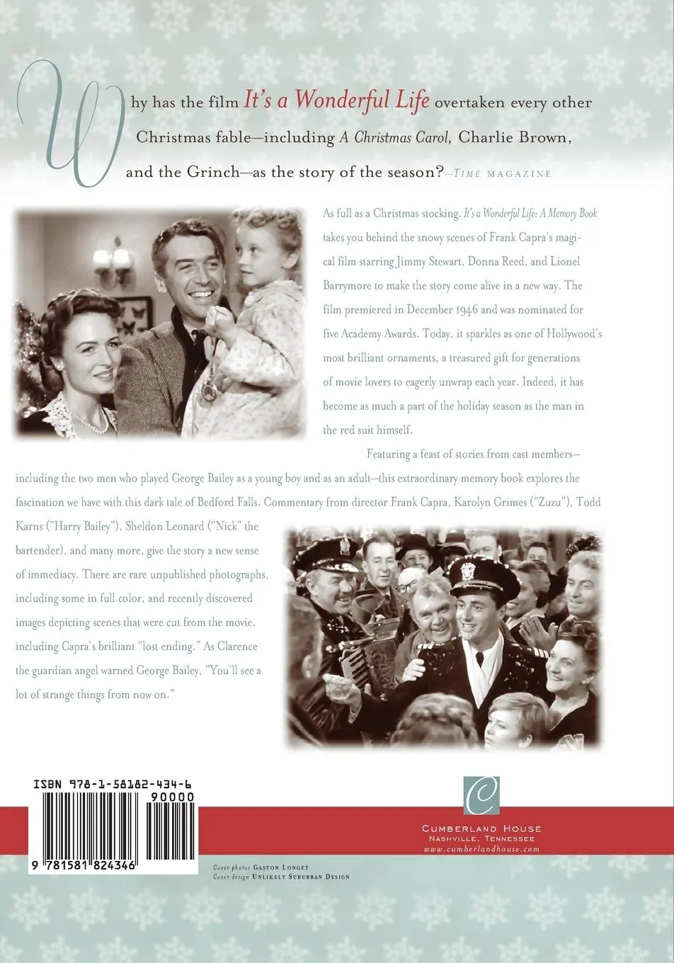 Rückseite: 9781581824346 | It's a Wonderful Life | A Memory Book | Stephen Cox | Taschenbuch