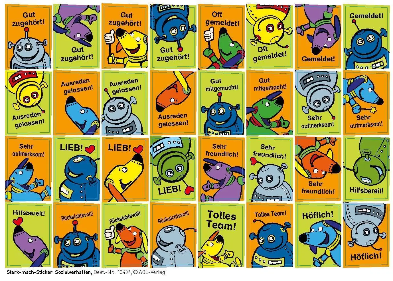 Cover: 9783403104346 | Stark-mach-Sticker: Sozialverhalten | Aufkleber | 7 S. | Deutsch