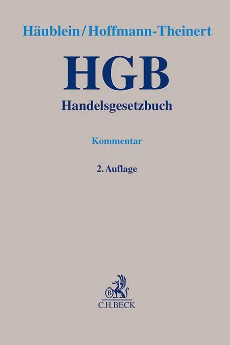 Cover: 9783406794346 | Handelsgesetzbuch | Martin Häublein (u. a.) | Buch | XXXVI | Deutsch