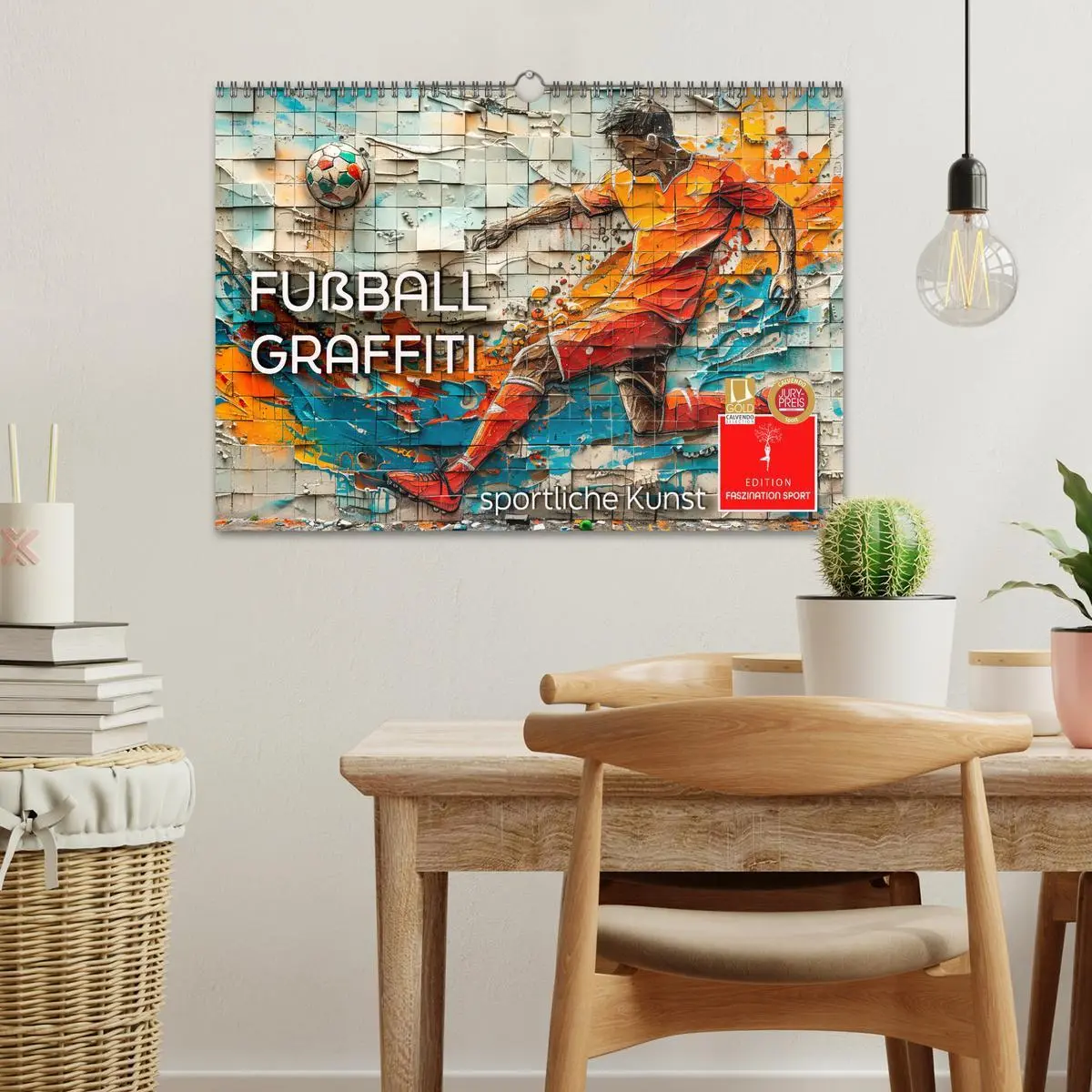 Bild: 9783457284346 | Fußball Graffiti - sportliche Kunst (Wandkalender 2026 DIN A3...