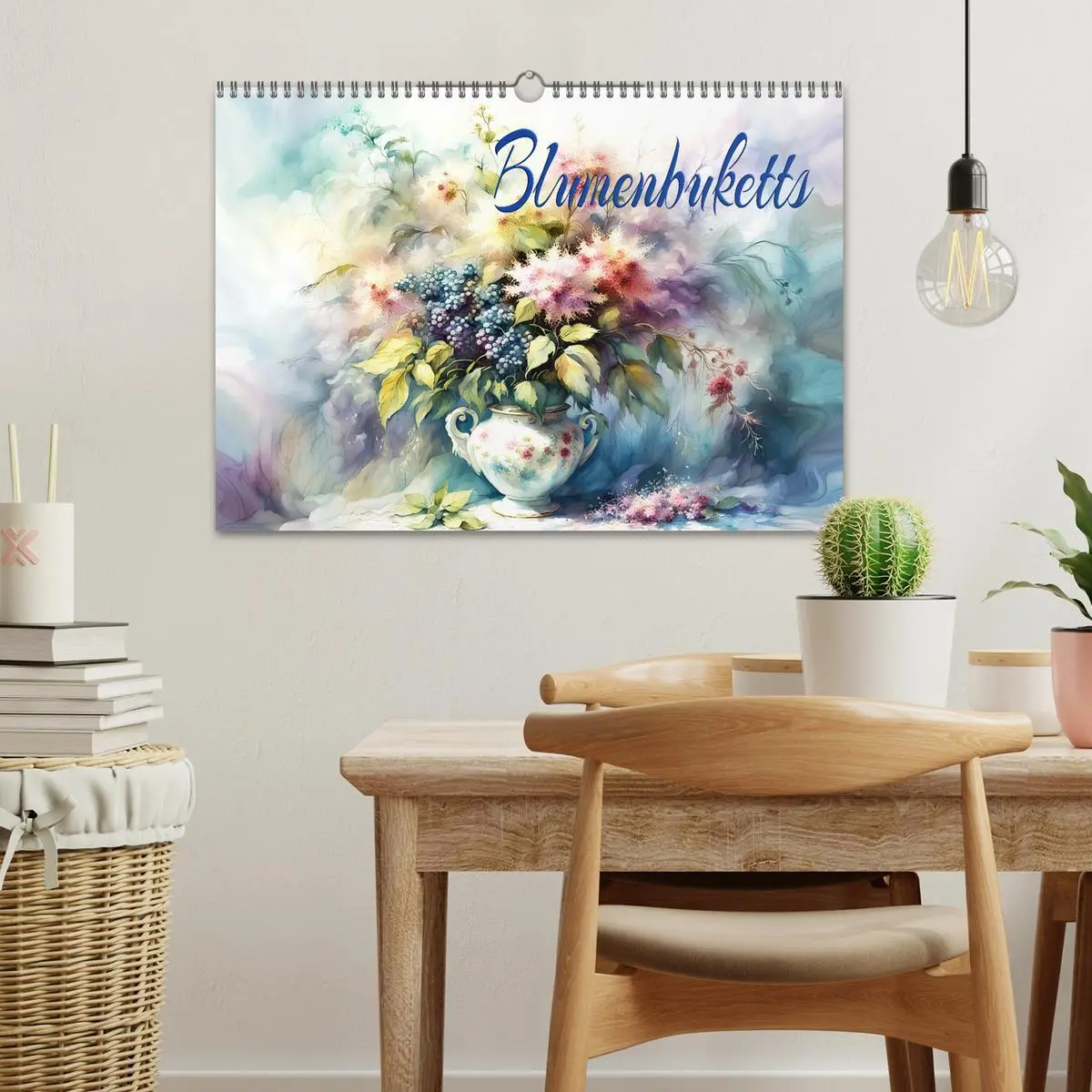Bild: 9783457424346 | Blumenbuketts (Wandkalender 2026 DIN A3 quer), CALVENDO Monatskalender