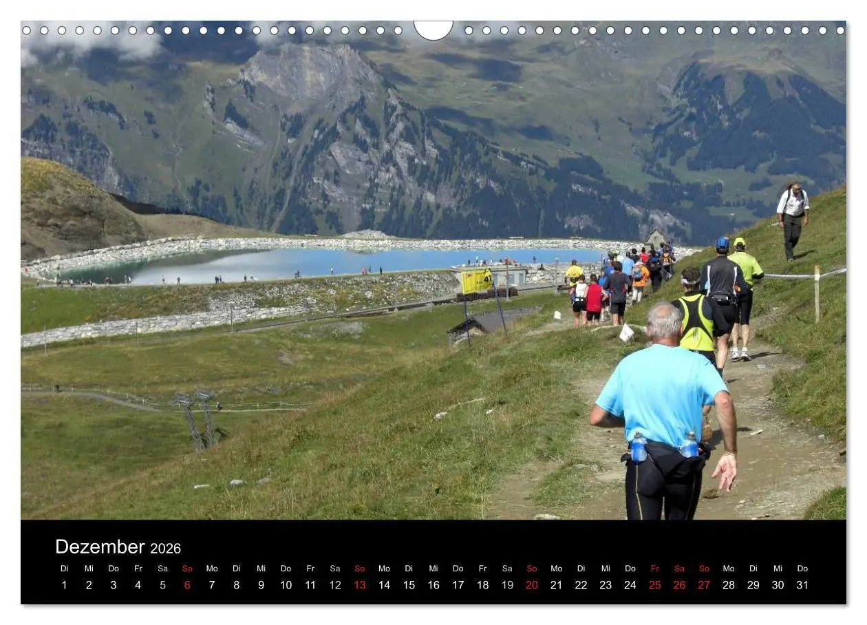 Bild: 9783516204346 | Der Jungfrau-Marathon (Wandkalender 2026 DIN A3 quer), CALVENDO...