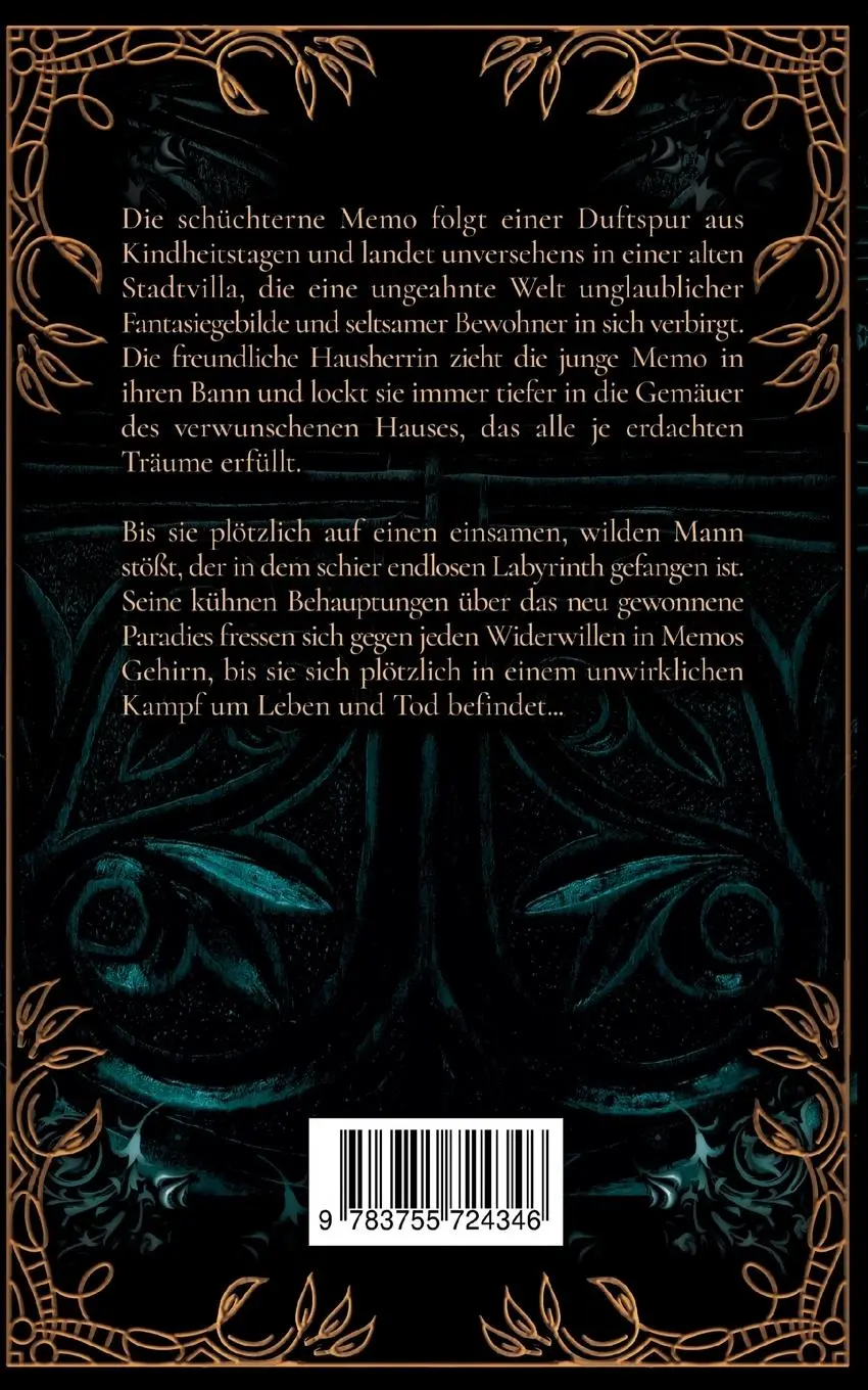 Rückseite: 9783755724346 | Die Türen von Theseus | Mystery Roman | Sarah Backes | Taschenbuch