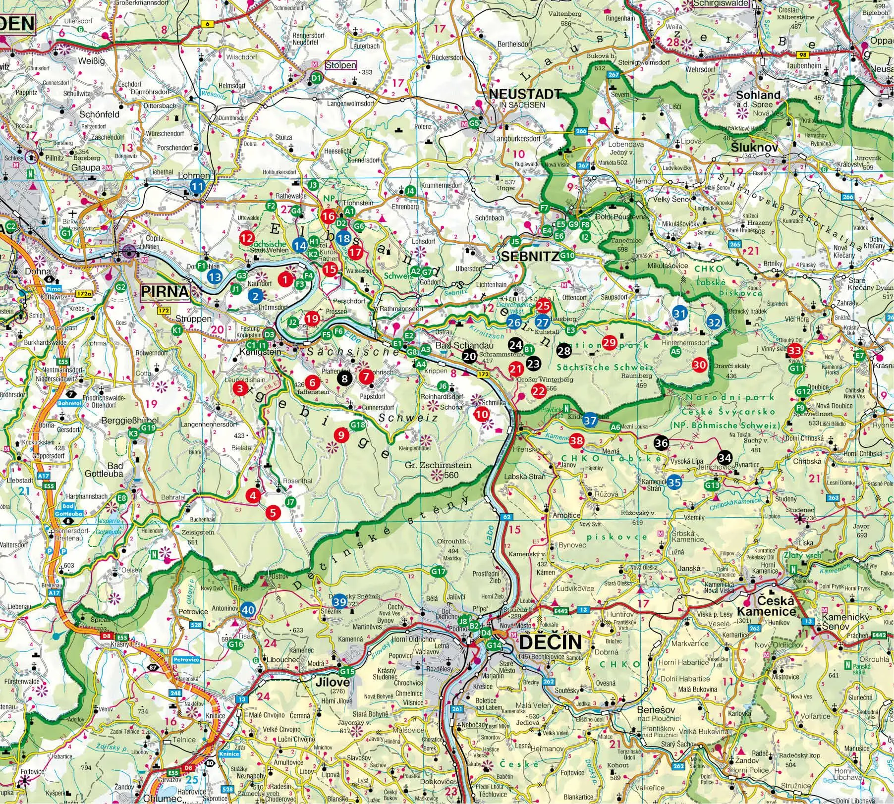 Bild: 9783763334346 | ErlebnisWandern mit Kindern Elbsandsteingebirge | Kaj Kinzel | Buch