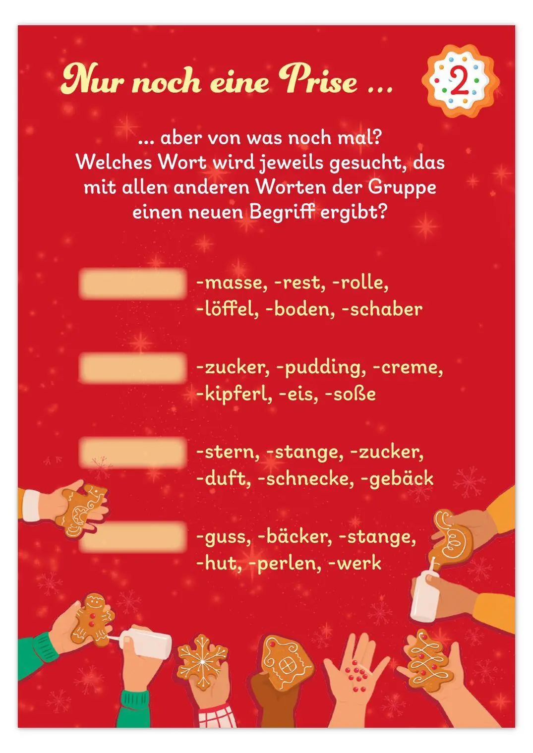 Bild: 9783780614346 | Rätseladventskalender to go 9 | Mit 24 kniffligen Rätseln | Schwarz