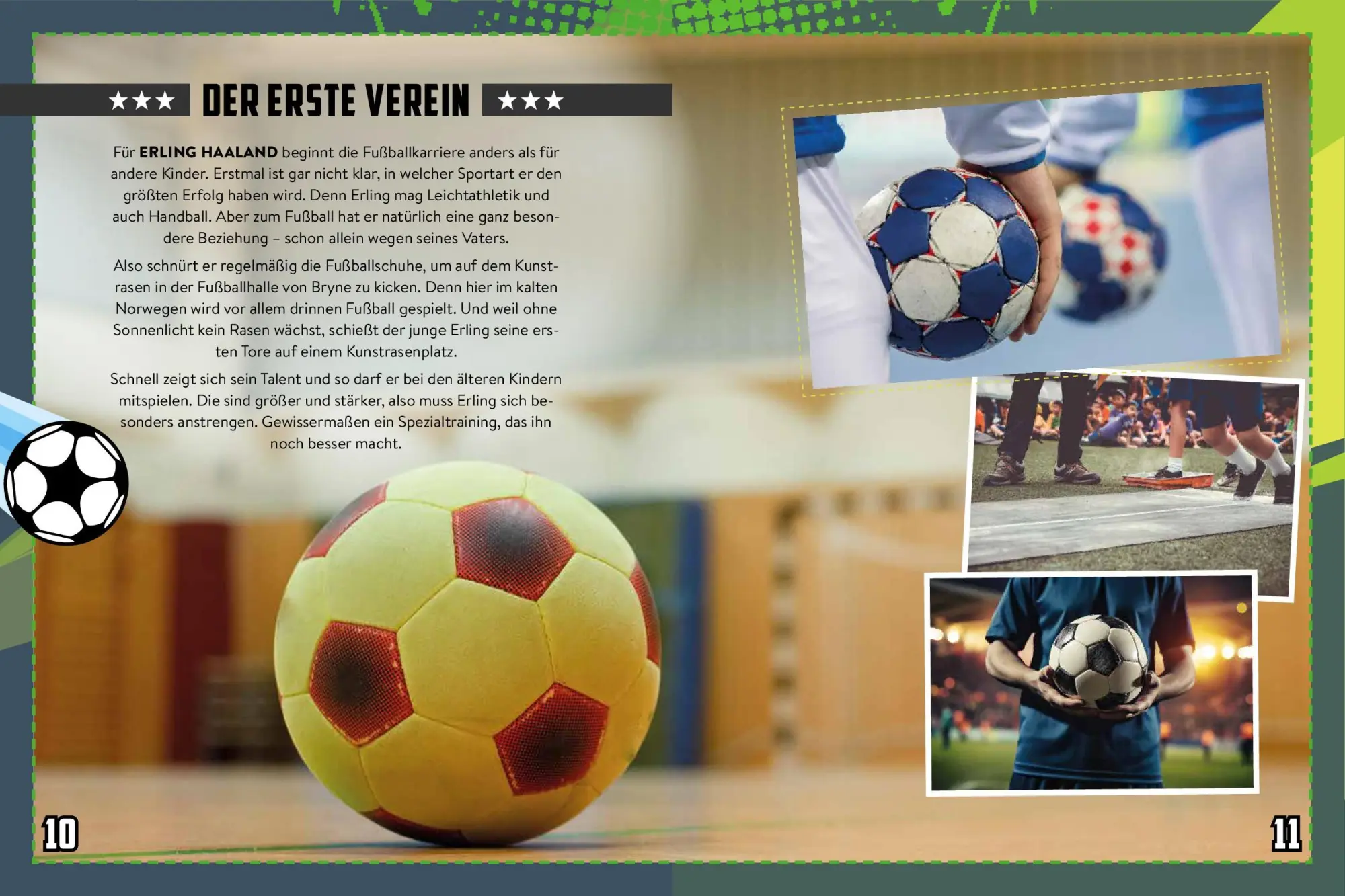 Bild: 9783849944346 | Werde wie ... Erling Haaland Mit Poster | Jonas Kozinowski (u. a.)