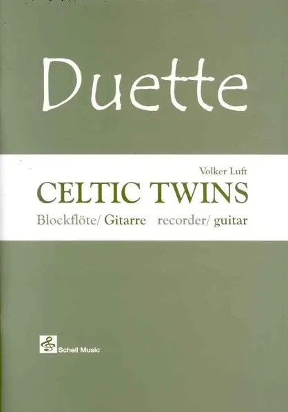 Cover: 9783940474346 | Duette: Celtic Twins | Volker Luft (u. a.) | Blockflöte Noten | Buch