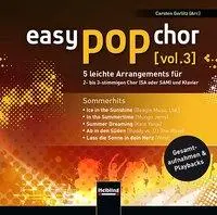 Cover: 9783990354346 | easy pop chor [vol. 3] - CD | SOMMERHITS | Audio-CD | CD | Deutsch