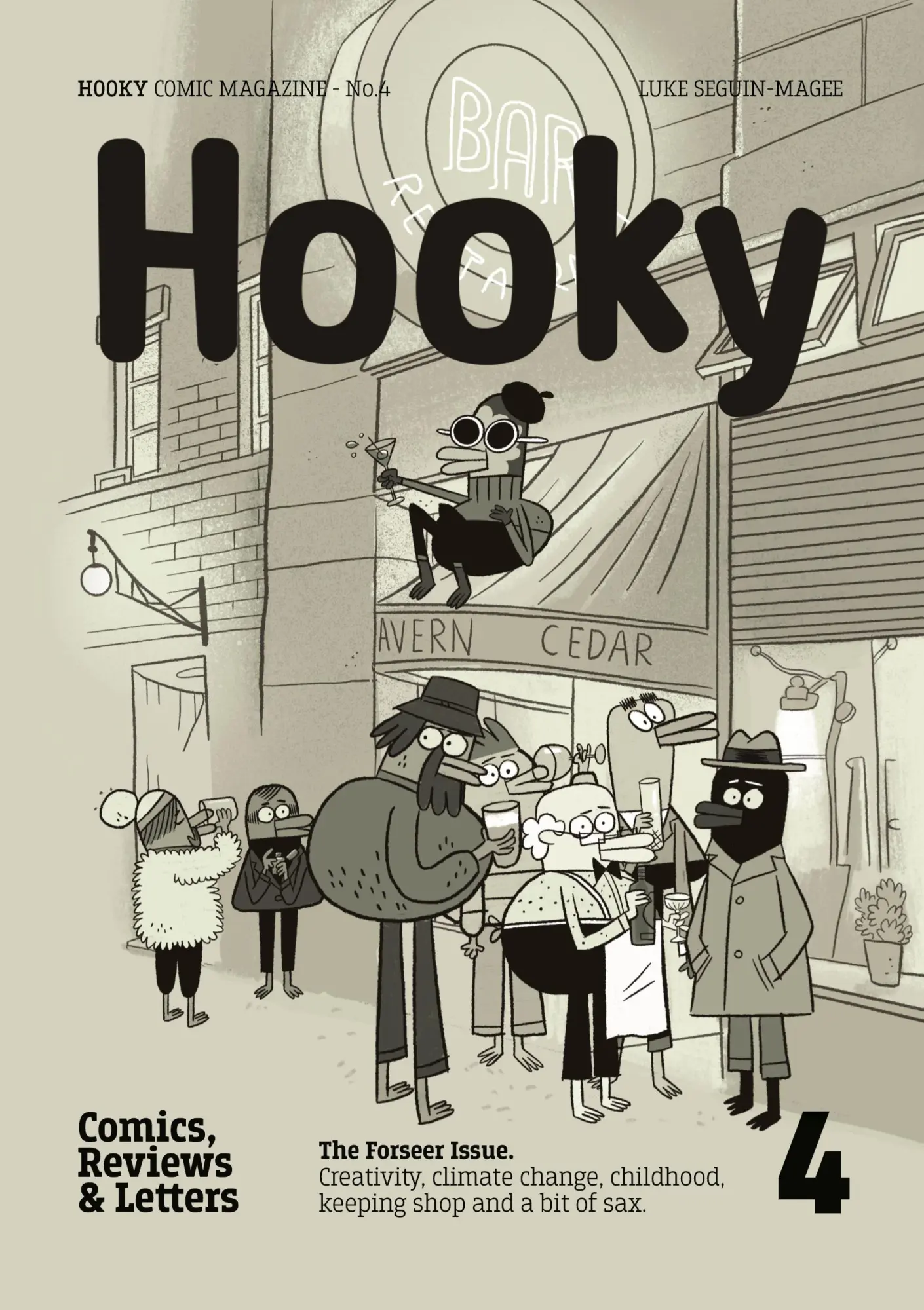 Cover: 9789198374346 | Hooky | Comic Magazine, No.4 | Luke Seguin-Magee | Taschenbuch | 2022