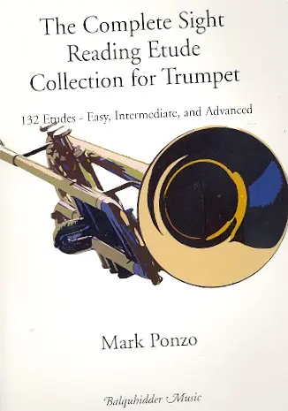 Cover: 9780825854446 | Complete Sight Reading Etude Coll. for Trumpet | Mark Ponzo | Partitur