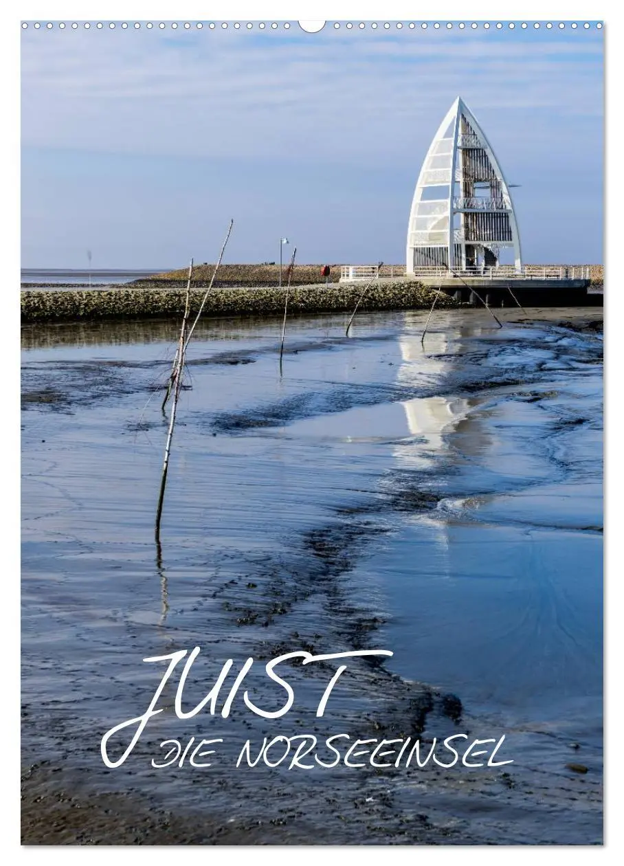 Cover: 9783516434446 | JUIST - DIE NORDSEEINSEL (Wandkalender 2026 DIN A2 hoch), CALVENDO...