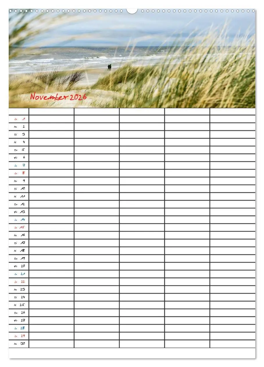 Bild: 9783516434446 | JUIST - DIE NORDSEEINSEL (Wandkalender 2026 DIN A2 hoch), CALVENDO...