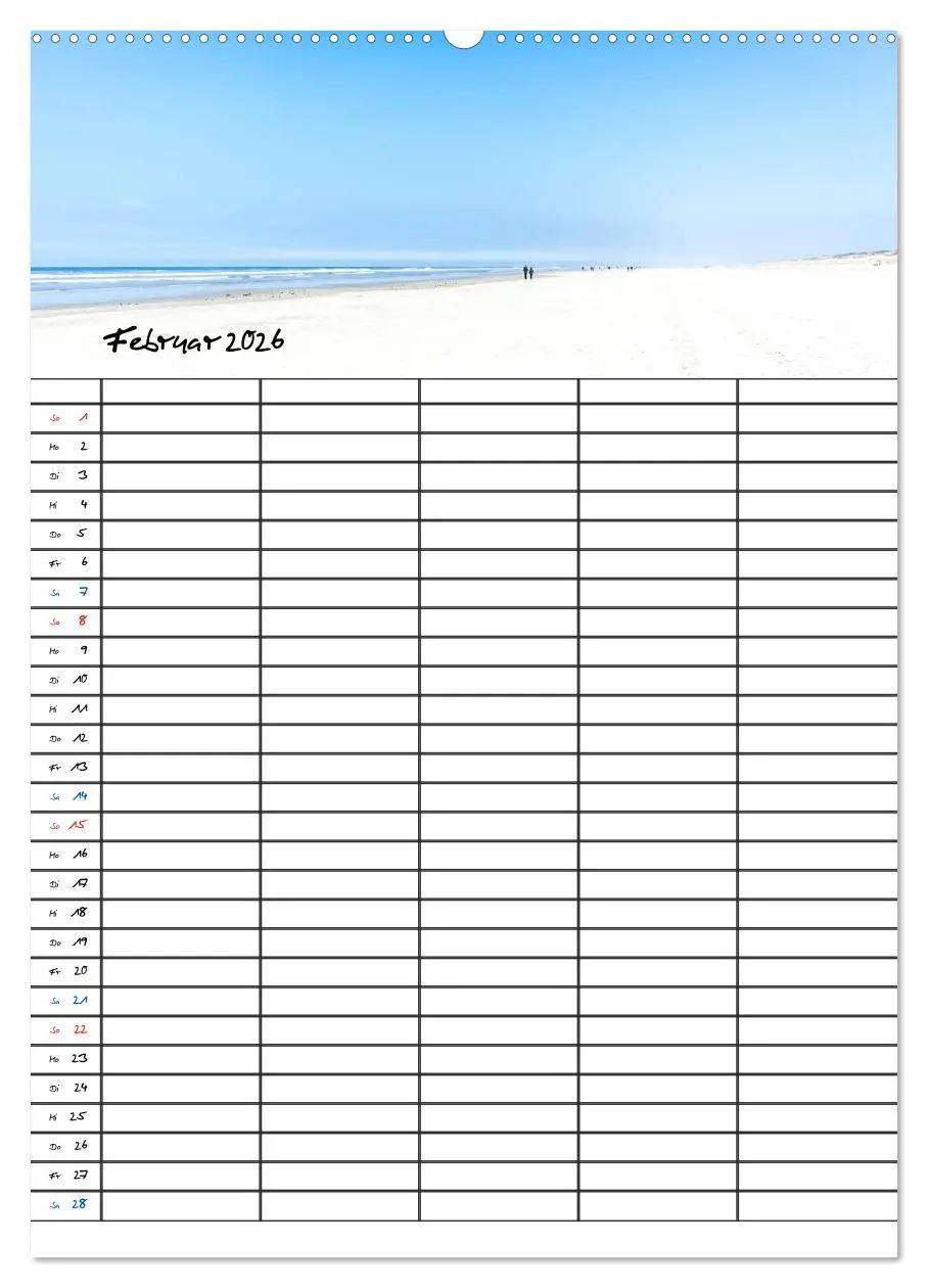 Bild: 9783516434446 | JUIST - DIE NORDSEEINSEL (Wandkalender 2026 DIN A2 hoch), CALVENDO...
