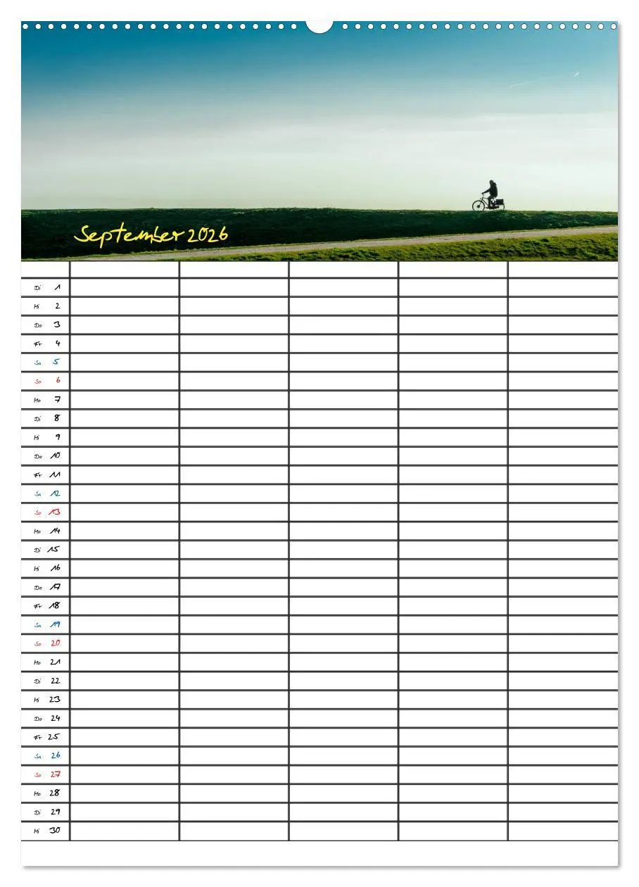 Bild: 9783516434446 | JUIST - DIE NORDSEEINSEL (Wandkalender 2026 DIN A2 hoch), CALVENDO...