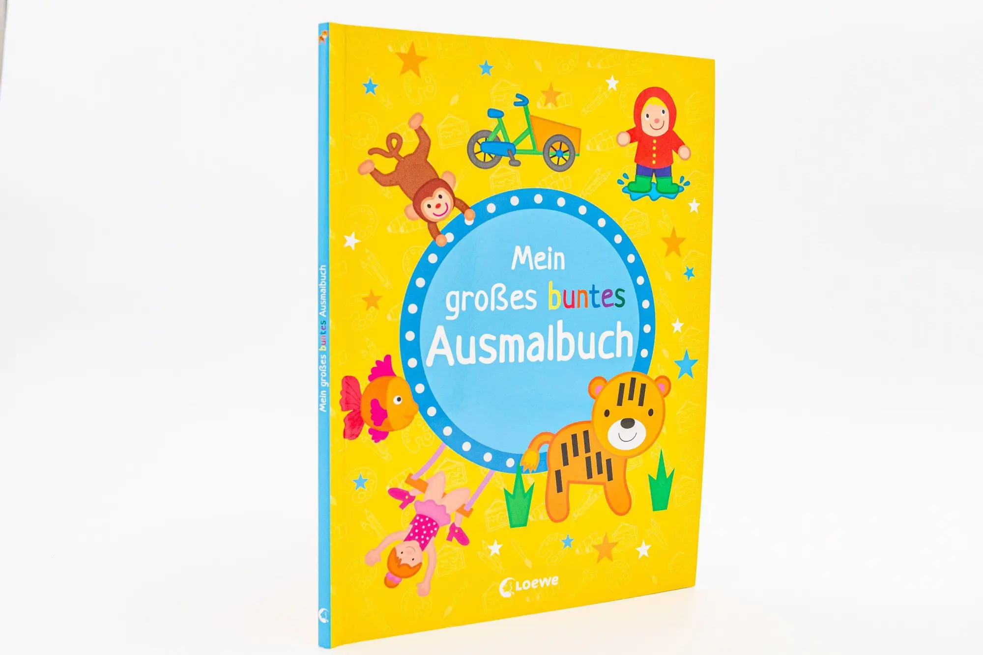 Bild: 9783743214446 | Mein großes buntes Ausmalbuch (Tiger) | Loewe Kreativ | Taschenbuch