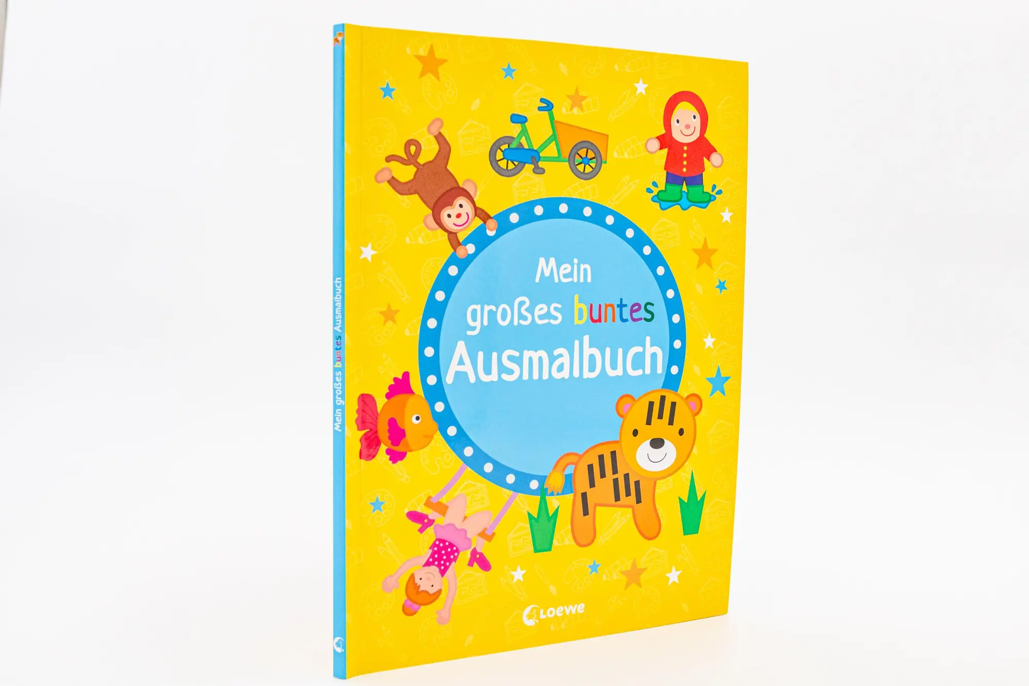 Bild: 9783743214446 | Mein großes buntes Ausmalbuch (Tiger) | Loewe Kreativ | Taschenbuch