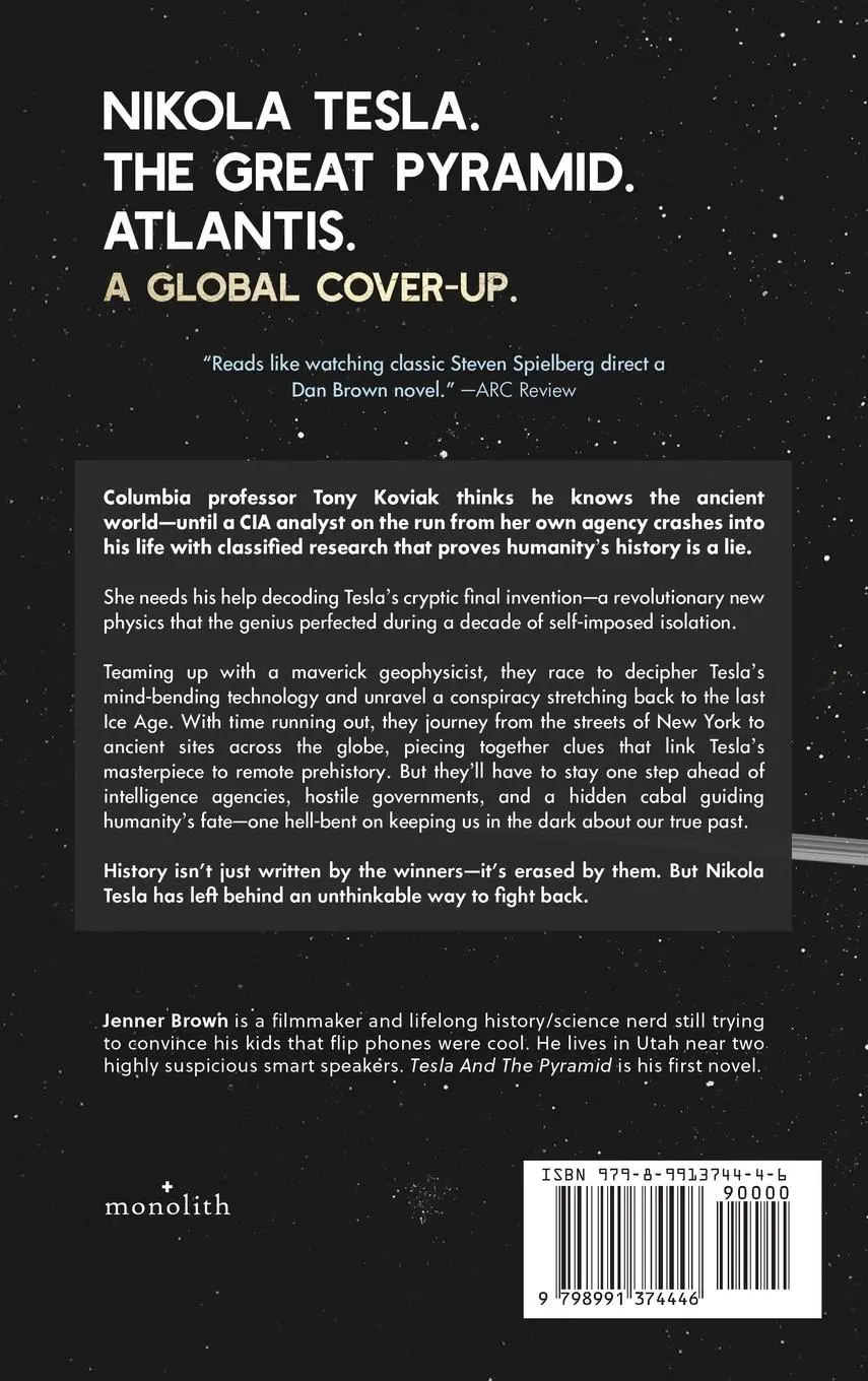 Rückseite: 9798991374446 | Tesla And The Pyramid | Jenner Brown | Buch | Englisch | 2024