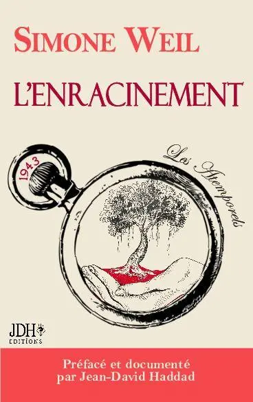 Cover: 9782381274546 | L'enracinement, version 2026 préfacée par Jean-David Haddad | Weil