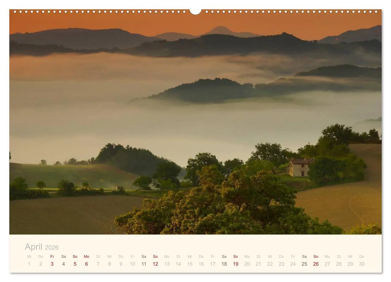 Bild: 9783516044546 | Unterwegs in den Marken (Wandkalender 2026 DIN A2 quer), CALVENDO...