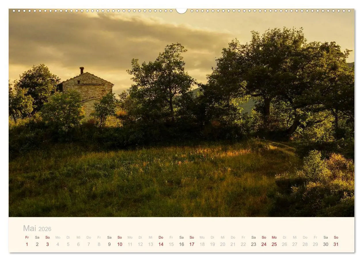Bild: 9783516044546 | Unterwegs in den Marken (Wandkalender 2026 DIN A2 quer), CALVENDO...