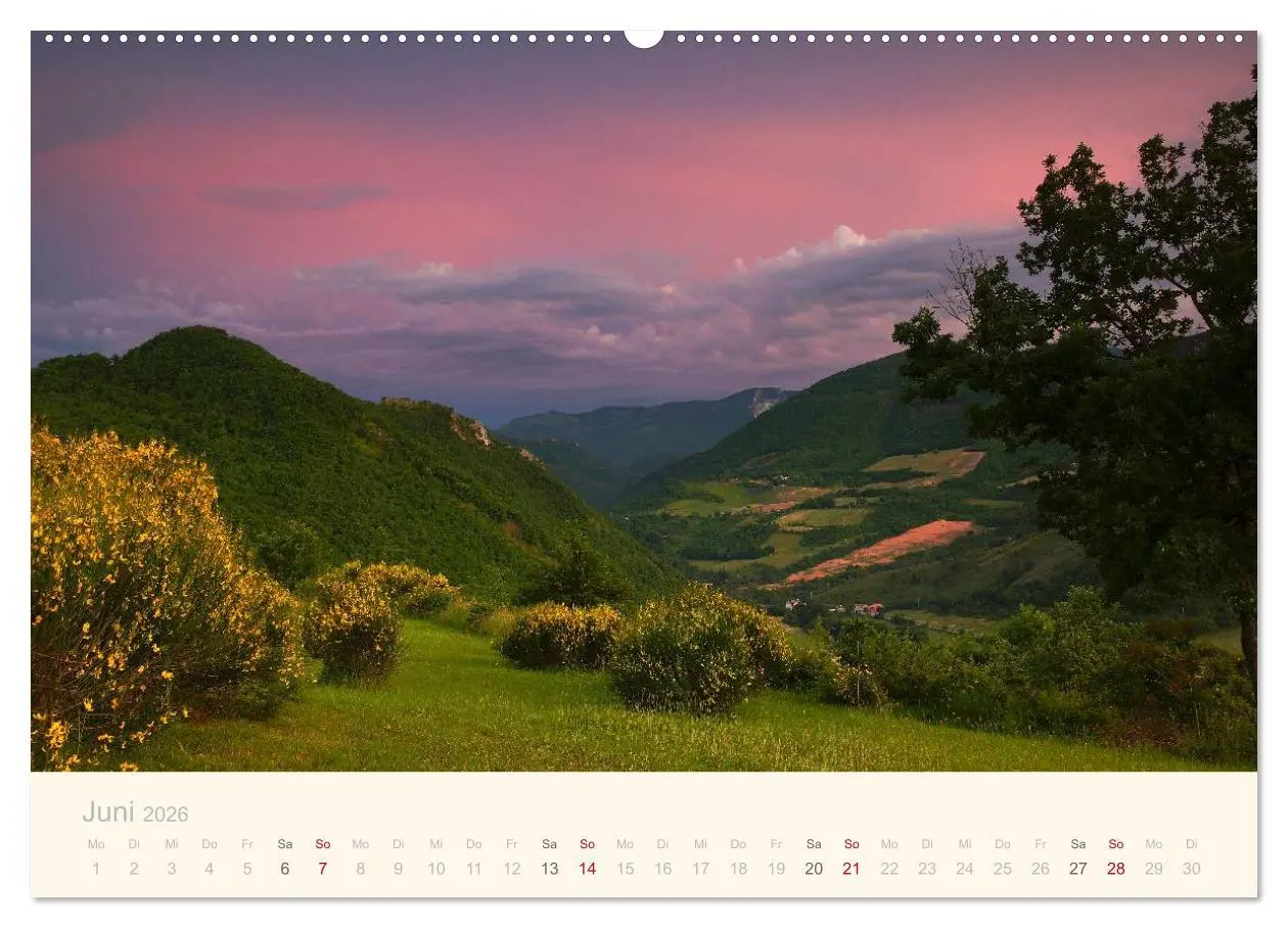 Bild: 9783516044546 | Unterwegs in den Marken (Wandkalender 2026 DIN A2 quer), CALVENDO...