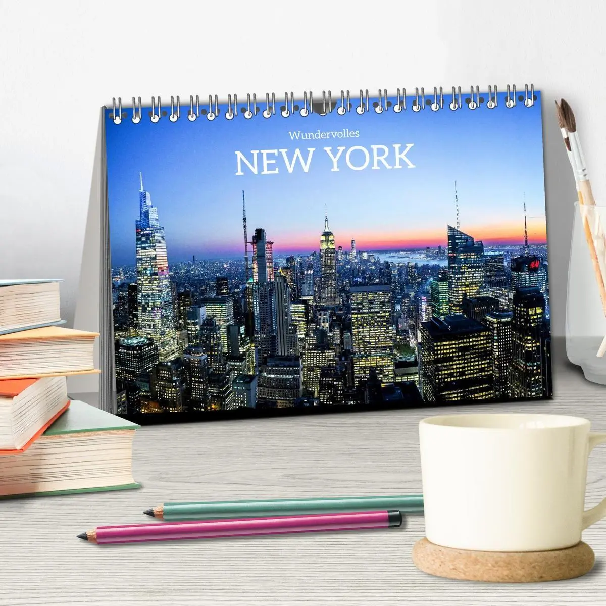 Bild: 9783516734546 | Wundervolles New York (Tischkalender 2026 DIN A5 quer), CALVENDO...