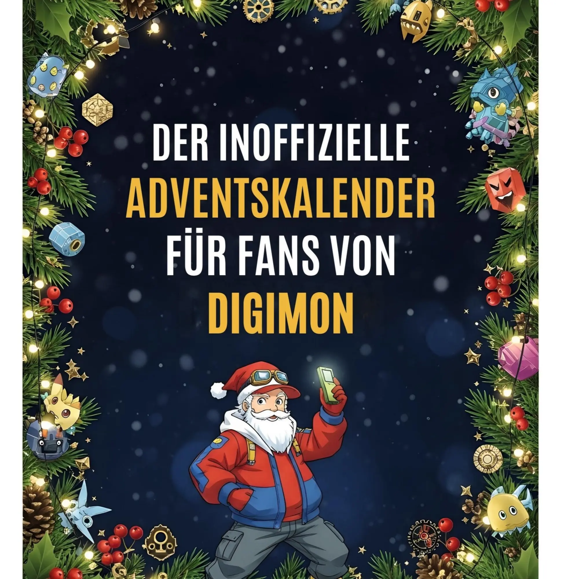 Cover: 9783695314546 | Der inoffizielle Adventskalender für Fans von Digimon | Zimmermann
