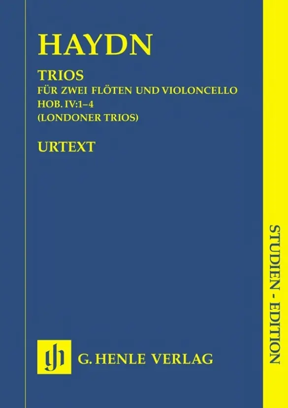 Cover: 9790201894546 | Joseph Haydn - Trios Hob. IV:1-4 für zwei Flöten und Violoncello...