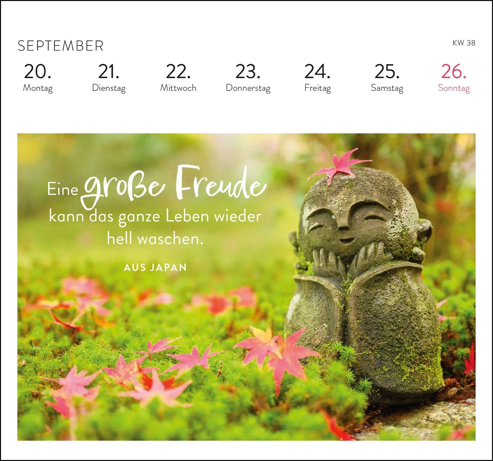Bild: 4036442014646 | Postkartenkalender 2027: Harmonie und Lebensglück | Groh Verlag | 2027