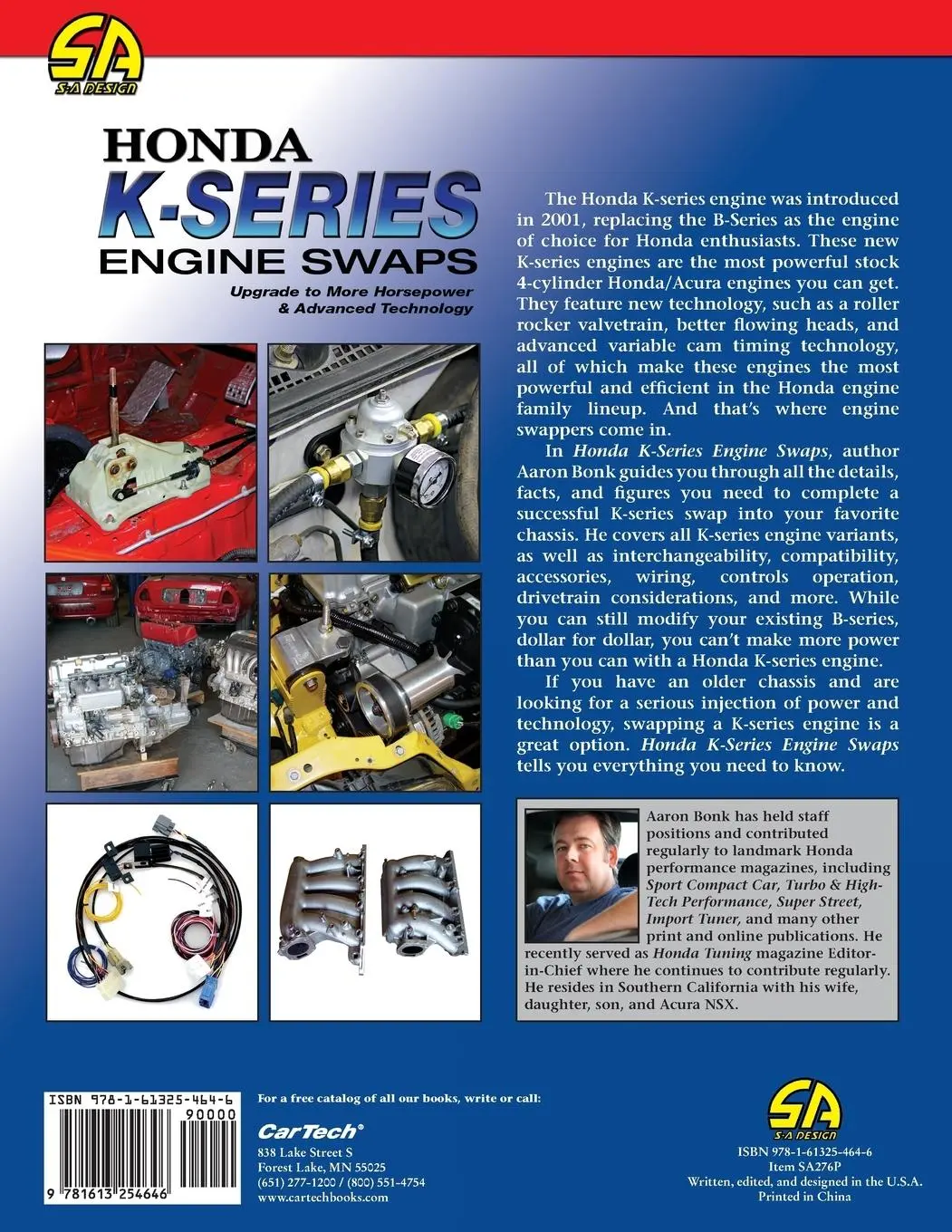 Rückseite: 9781613254646 | Honda K-Series Engine Swaps | Aaron Bonk | Taschenbuch | Englisch