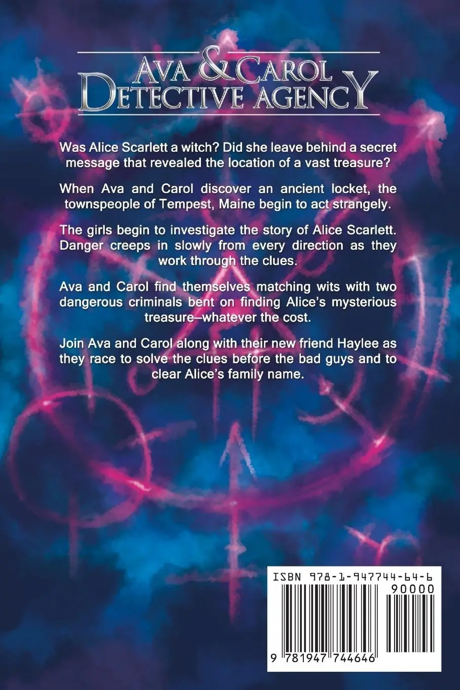 Rückseite: 9781947744646 | The Witch's Secret (Book 8) | Ava &amp; Carol Detective Agency | Lockhaven