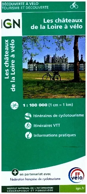 Cover: 9782758554646 | Les Chateaux de la Loire à Vélo - Die Schlösser der Loire - per Rad...