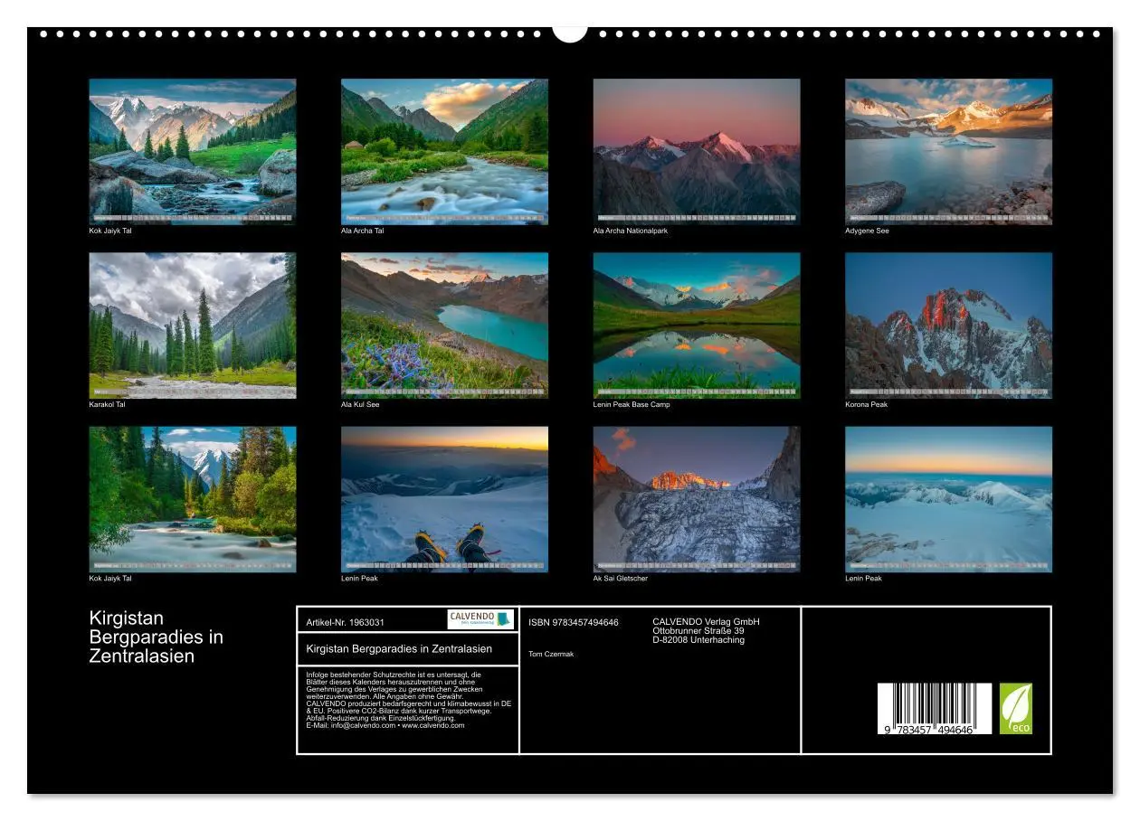 Bild: 9783457494646 | Kirgistan Bergparadies in Zentralasien (hochwertiger Premium...